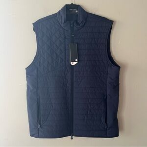 Greyson Quilted Men's Vest in Navy